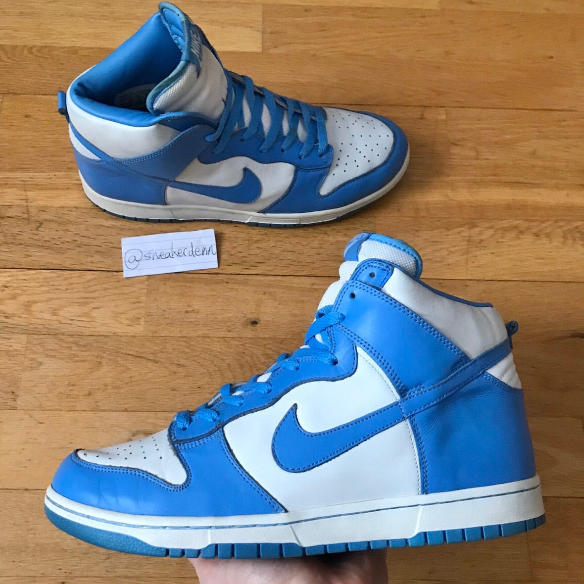 Nike dunk high unc best sale