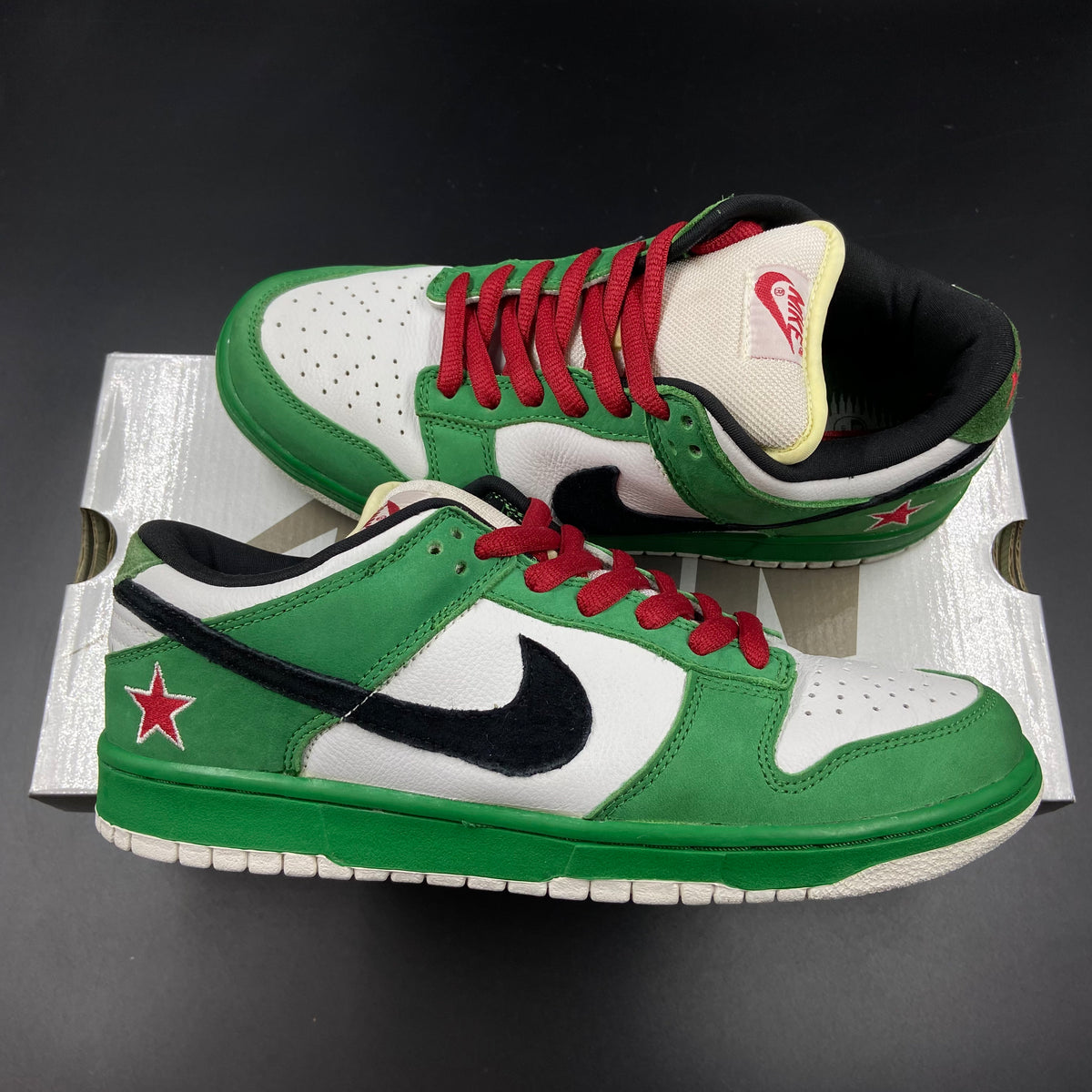US9 Nike SB Dunk Low Heineken (2003) – SneakerDenn