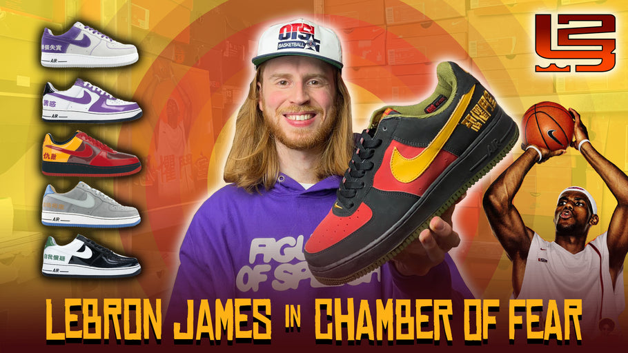 BEST LEBRON JAMES SNEAKERS OF ALL TIME? ('Chamber of Fear' AF1s)