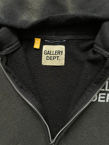 Gallery Department Half Zip Hoodie Charcoal (X-LARGE)