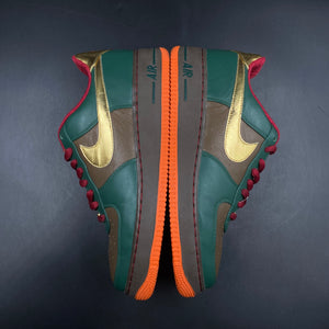 US9 Air Force 1 Low iD Green/Brown/Gold (2007)