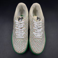 Load image into Gallery viewer, US7 Bapesta Polka Dot Green Red (2006)
