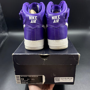 US13 Nike Air Force 1 High Varsity Purple (2015)
