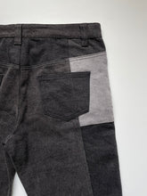 Load image into Gallery viewer, Jaded London Flared Grey Patchwork Skate Jeans (SIZE 32)
