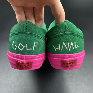 US8.5 Vans Old Skool Pro Golf Wang Green/Pink (2014)
