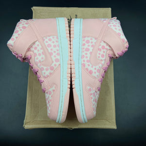 US6 Nike Dunk High Pink Polka Dot (2012)