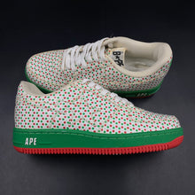 Load image into Gallery viewer, US7 Bapesta Polka Dot Green Red (2006)
