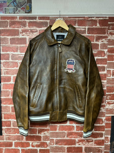 Avirex Brown Leather Jacket