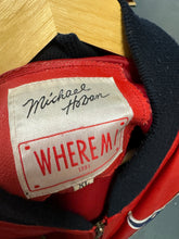 Load image into Gallery viewer, Michael Hoban 90s USA Leather Varsity Jacket
