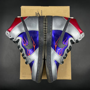 US7 Nike Dunk High Transformers Optimus Prime (2009)