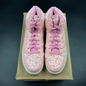 US6 Nike Dunk High Pink Polka Dot (2012)