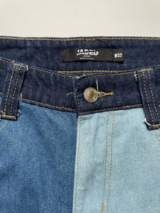 Jaded Frayed Patchwork Skate Jeans Size 32