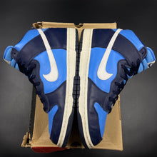 Load image into Gallery viewer, US13 Nike Dunk High LE Carolina Blue / Midnight Navy (1999)
