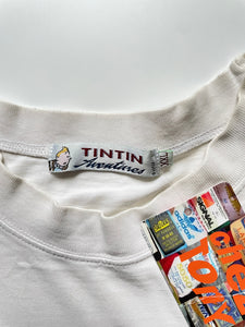 Tintin Adventures Vintage Tee White (DOUBLE XL)