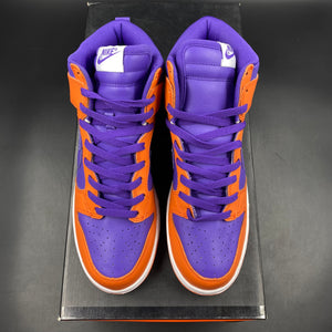 US11 Nike Dunk High iD Orange/Purple (2007)