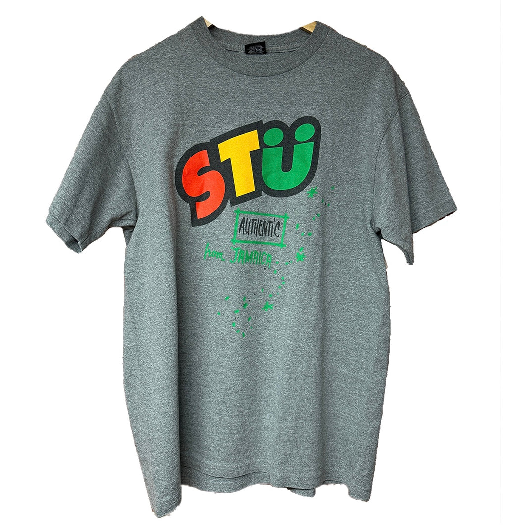 Stüssy Vintage Grey Rasta Tee