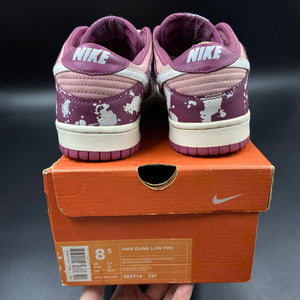 US8 Nike Dunk Low Pink Splatter (2002)