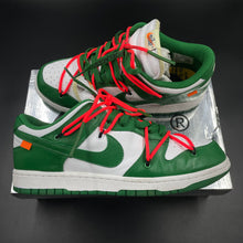 Load image into Gallery viewer, US10 Nike Dunk Low Off-White Pine Green (2019)
