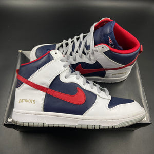 US9 Nike Dunk High iD New England Patriots (2013)