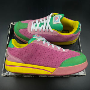 US8 Reebok Ice Cream Board Flip 1 Pink / Green / Yellow (2006)