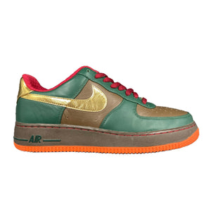 US9 Air Force 1 Low iD Green/Brown/Gold (2007)