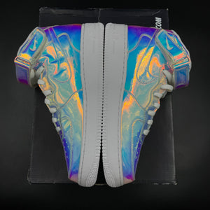 US10.5 Nike Air Force 1 Mid iD Iridescent (2015)