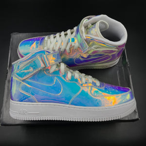 US10.5 Nike Air Force 1 Mid iD Iridescent (2015)