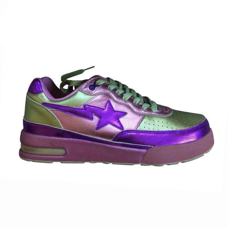 US11 Bape Roadsta Pharrell Purple / Green (2006)