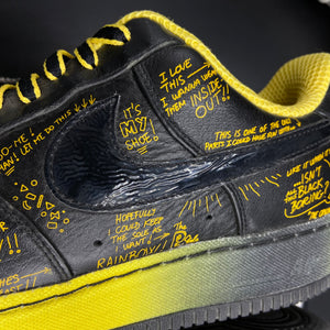 US11.5 Nike Air Force 1 Busy P Livestrong (2009)