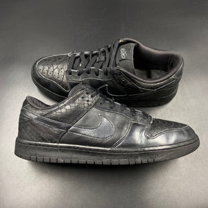 US12 Nike Dunk Low Black Fishskin 6.0 (2009)