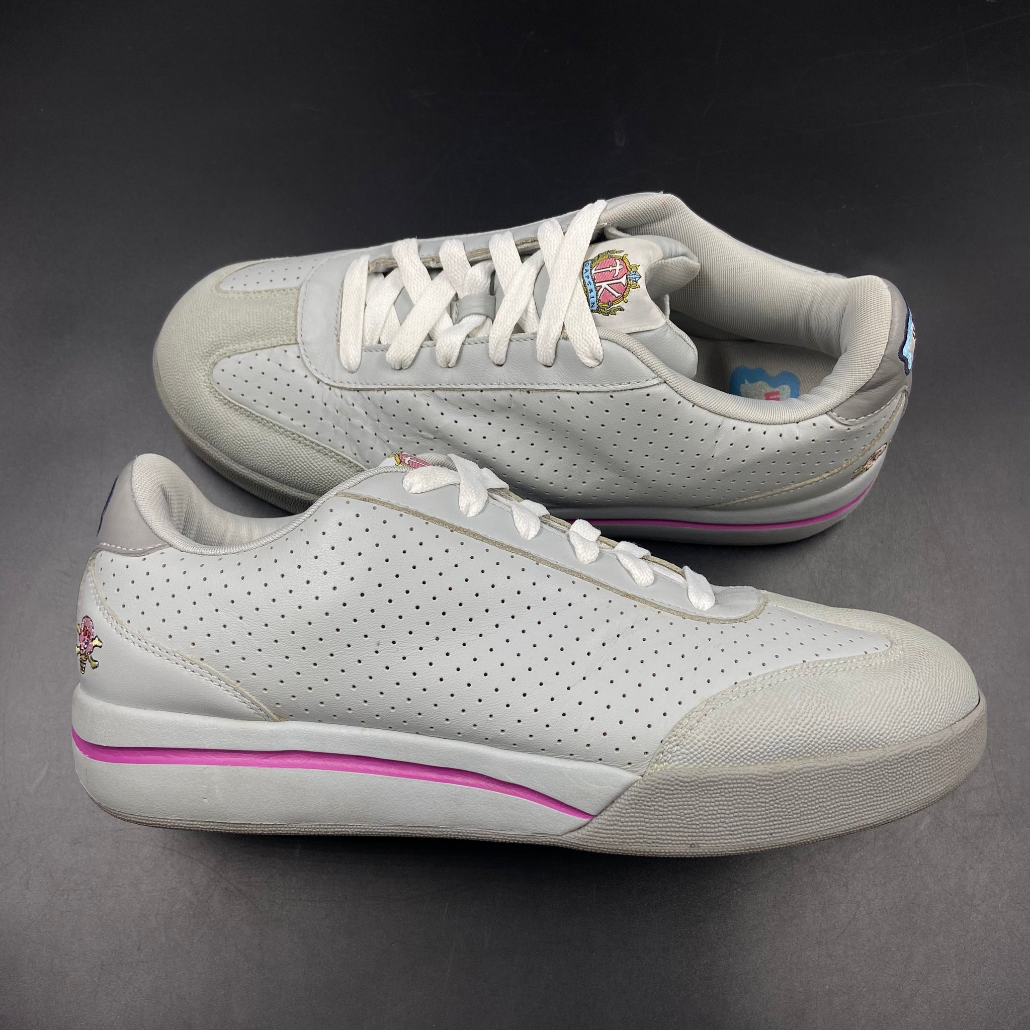 US11 Reebok Ice Cream Board Flip 1 Grey Pink 2006 SneakerDenn