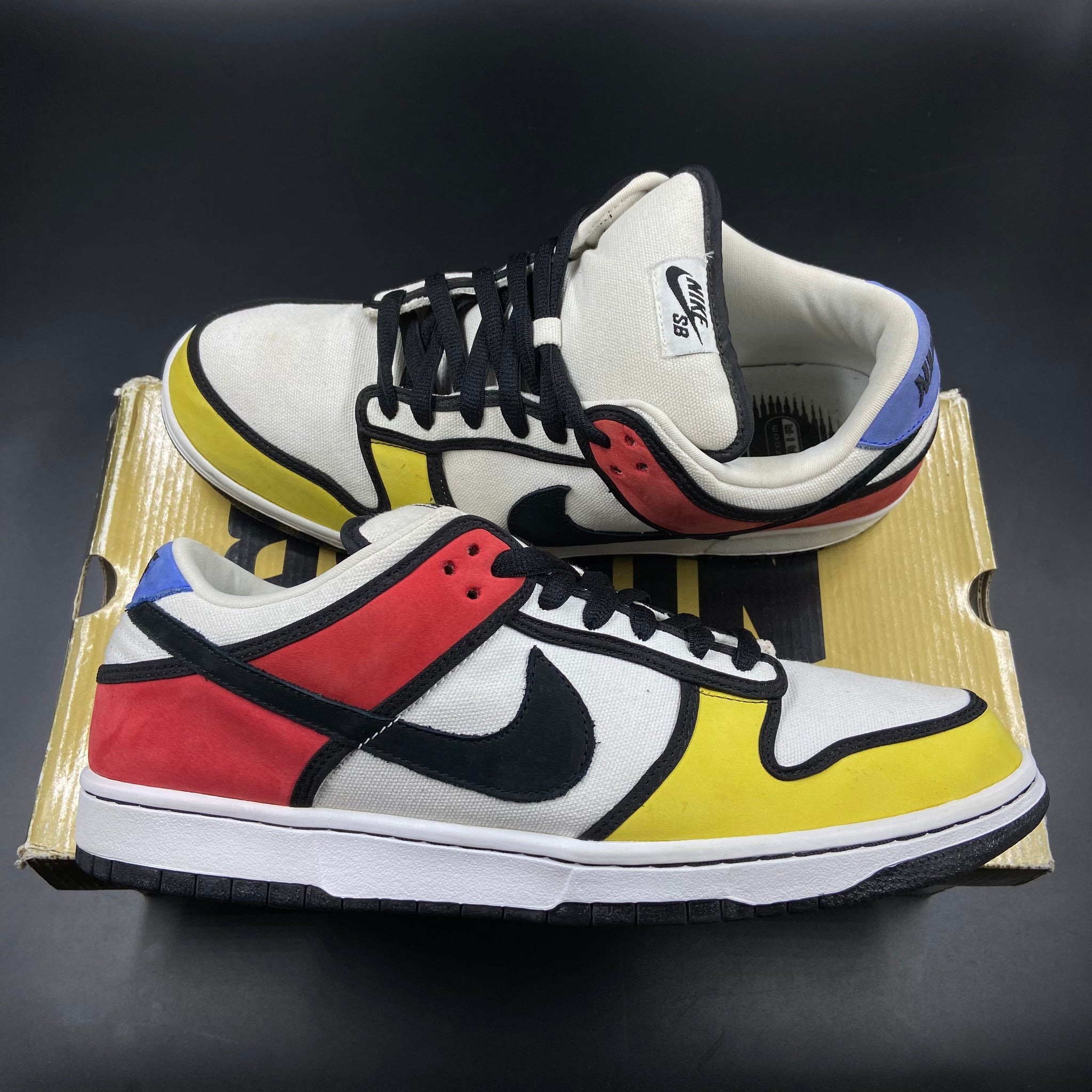 Nike dunk sb discount low piet mondrian