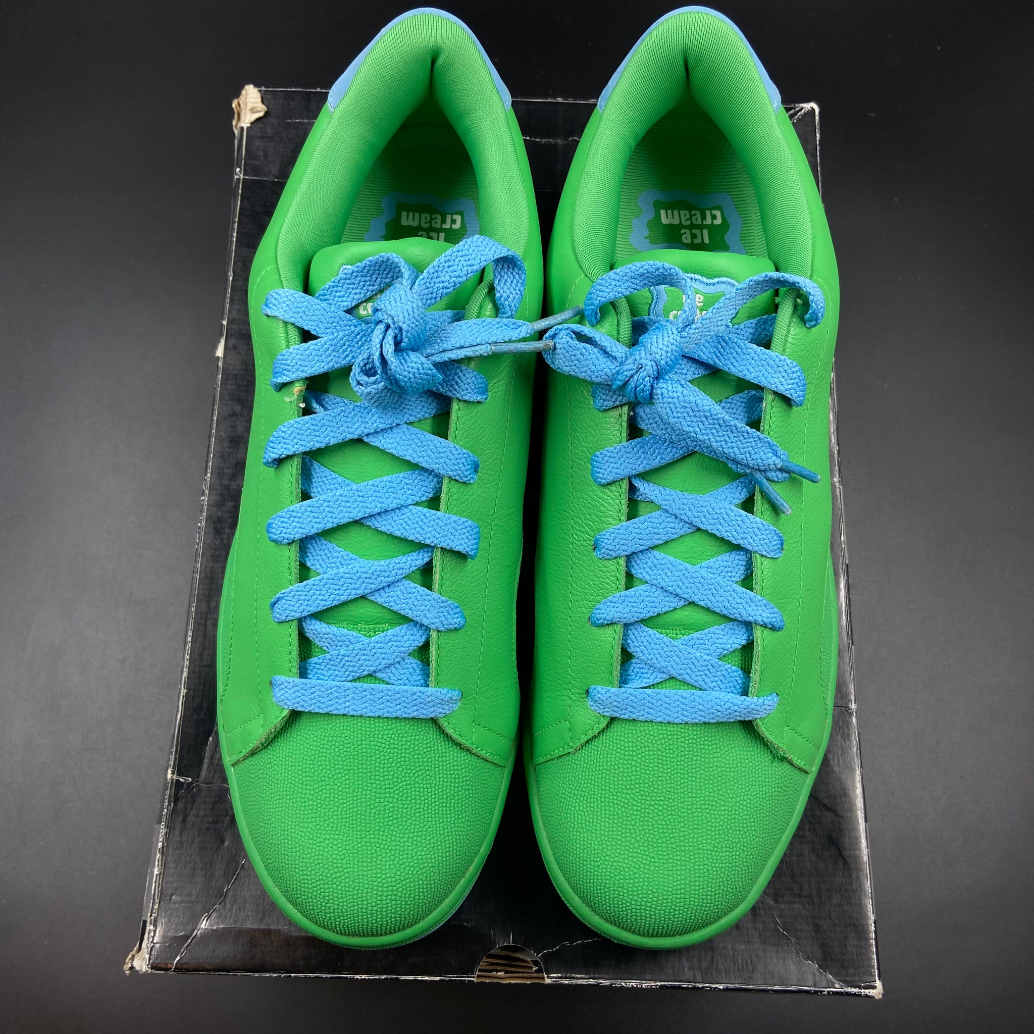 US13 Reebok Ice Cream Board Flip 2 Island Green 2007