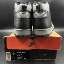 Load image into Gallery viewer, US9 Nike Dunk High Black Cool Grey (1999)
