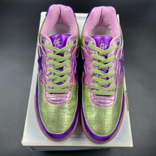 Load image into Gallery viewer, US11 Bape Roadsta Pharrell Purple / Green (2006)
