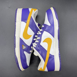 US13 Nike Dunk Low Los Angeles Lakers (2004)