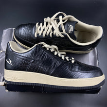 Load image into Gallery viewer, US16 Nike Air Force 1 HTM Black Crocskin Fragment Stamp (2007)
