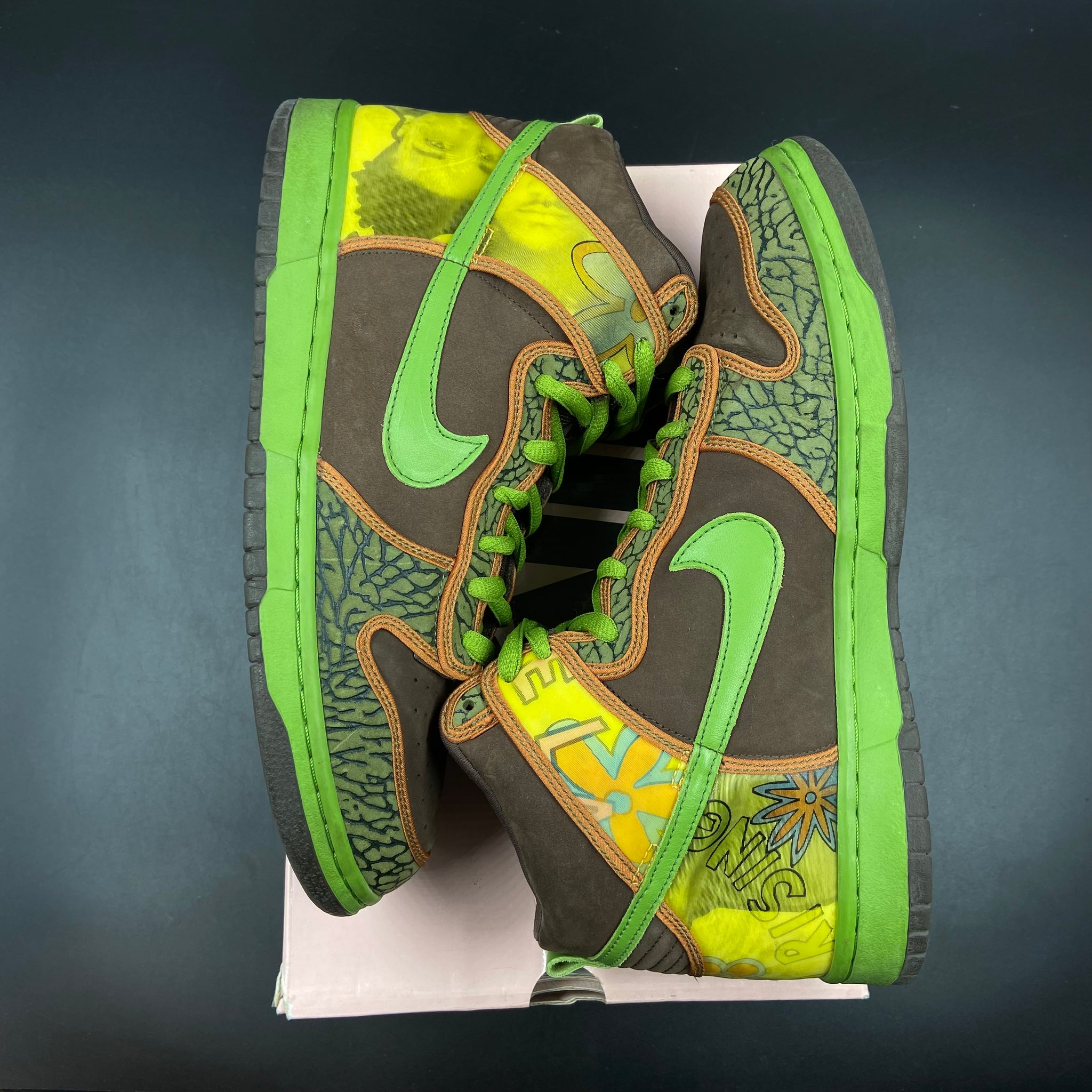 US12 Nike SB Dunk High De La Soul 2005 SneakerDenn