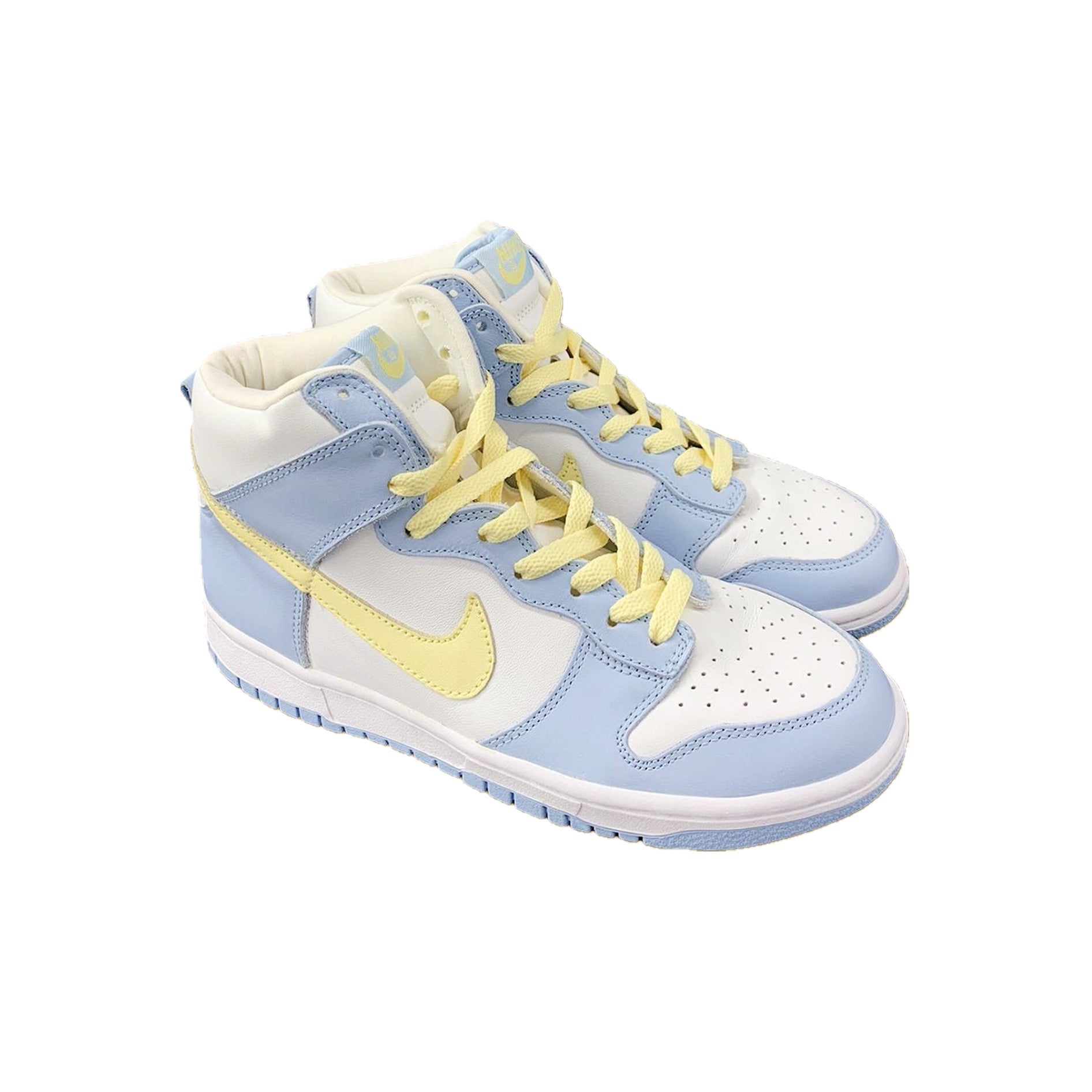 baby blue nike high tops