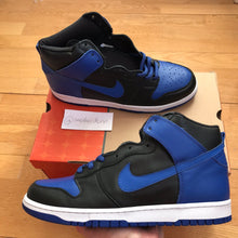 Load image into Gallery viewer, US13 Nike Dunk High Royal Black (2003)
