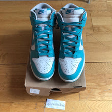 Load image into Gallery viewer, US11 Nike Dunk High Mineral Blue (2010)
