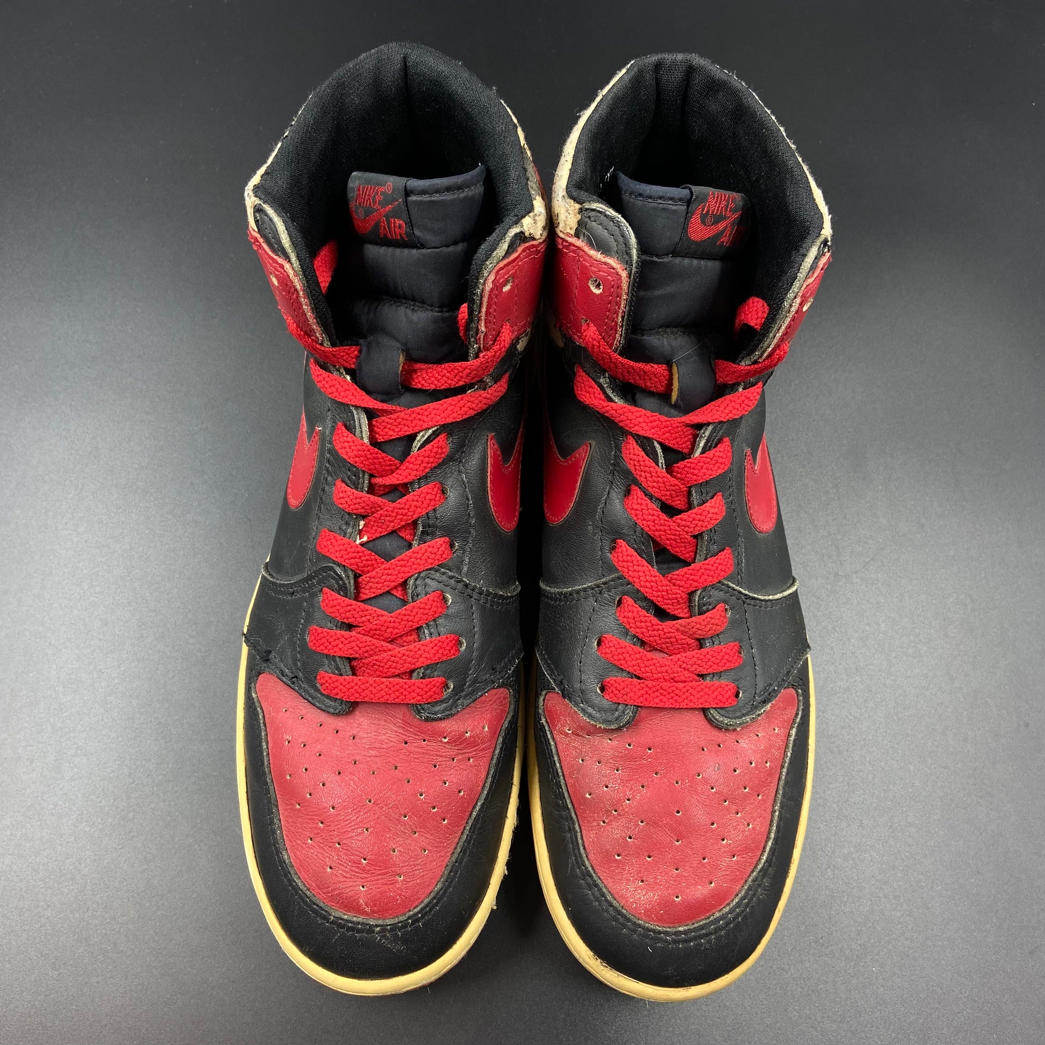 US11.5 Air Jordan 1 High Bred 1985 SneakerDenn