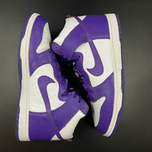 Load image into Gallery viewer, US12 Nike Dunk High Varsity Purple BTTYS (2010)
